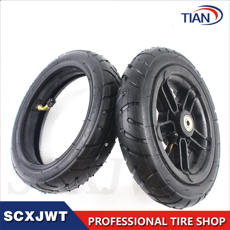 6mm 8mm 10mm inner hole Good quality wheel 200x45 wheel 8 inch Castor Wheel with Tyre & Tube motorcycle parts electric scooter