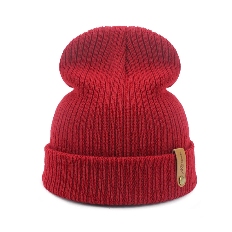 New Fashion Women Men Winter Hat Knitted Skuilles Beanies For Women Hats Balaclava Unisex Winter Cap Men Brand Hat Wholesale