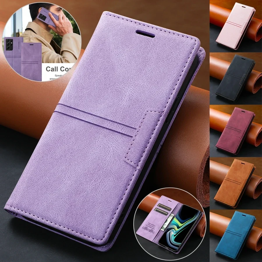 Wallet Leather Case For Samsung Galaxy A02S A03S A12 A21S A22 A31 A32 A50 A51 A52 A70 A71 A72 S21/S20 Plus/Ultra/FE S10/S9 Plus