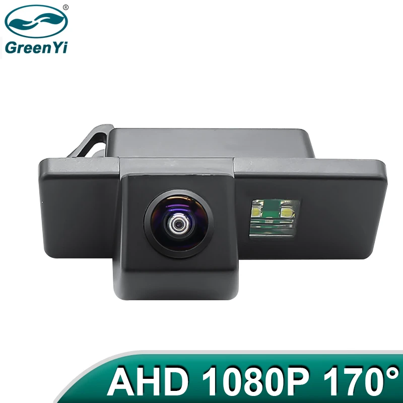 GreenYi 170° 1920x1080P HD AHD Night Vision Vehicle Rear View Camera For Nissan QASHQAI X-TRAIL Citroen C4 C5 Peugeot 307 Car