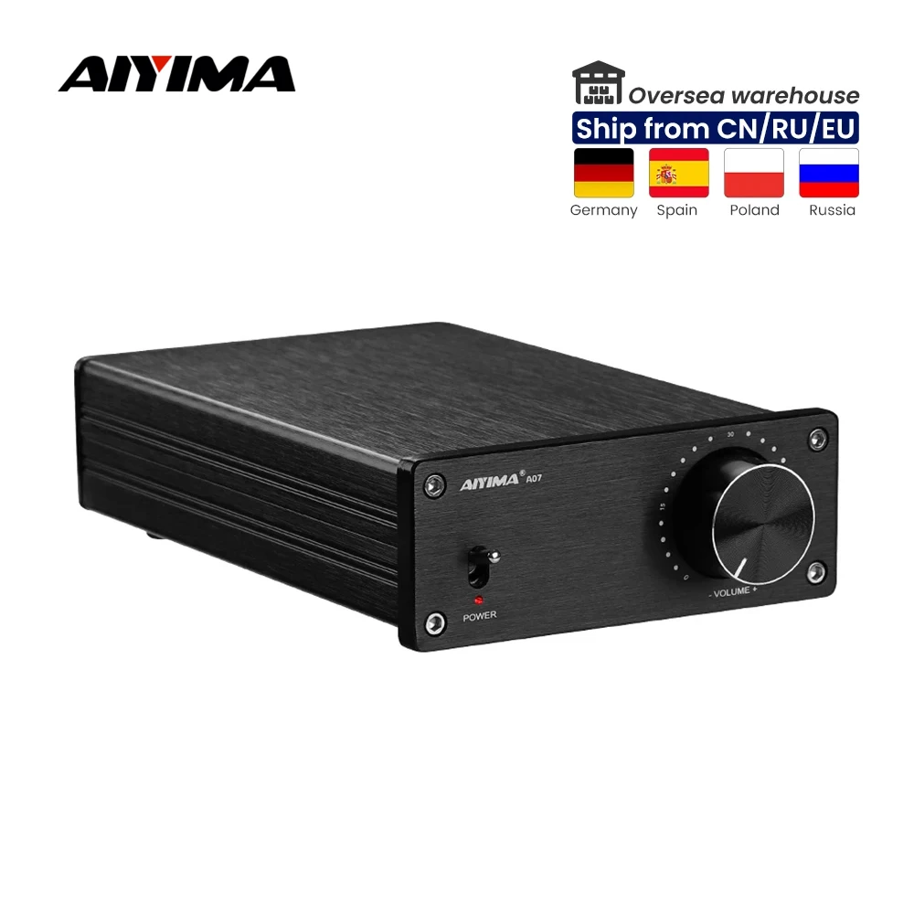 AIYIMA TPA3255 Power Amplifier 300Wx2 Class D Stereo Digital Audio Amp HiFi 2.0 Sound Amplifier Speaker Home Theater DIY