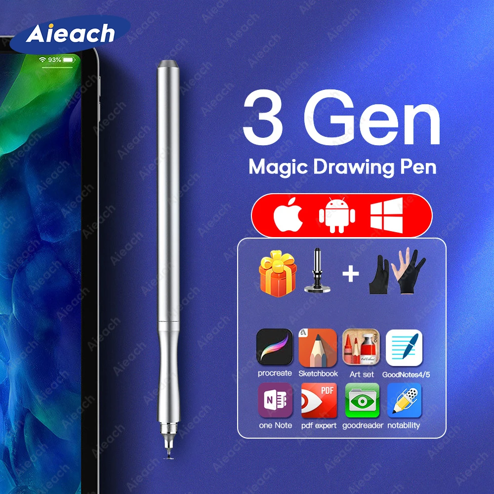 Universal Touch Pen For Tablet Mobile Phone Stylus Pen For iPad Drawing Touch Screen Android Touch Pencil For Samsung Xiaomi Pen