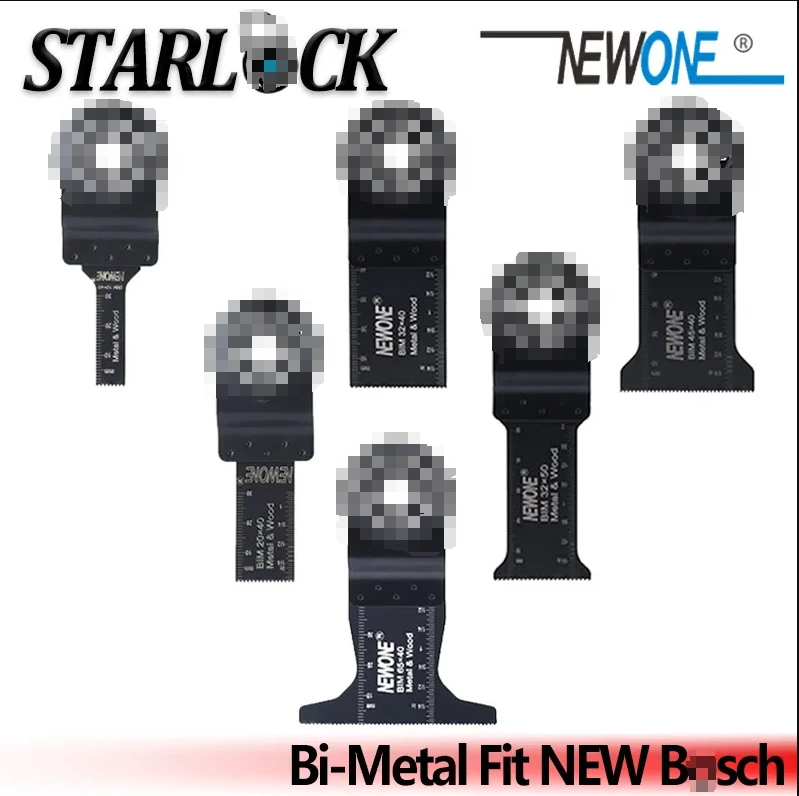 Starlock Bi-Metal Oscillating Saw Blade Bi-metal with fine HSS teeth for sheet metal,Oscillating Multi Tool Accessories NEWONE