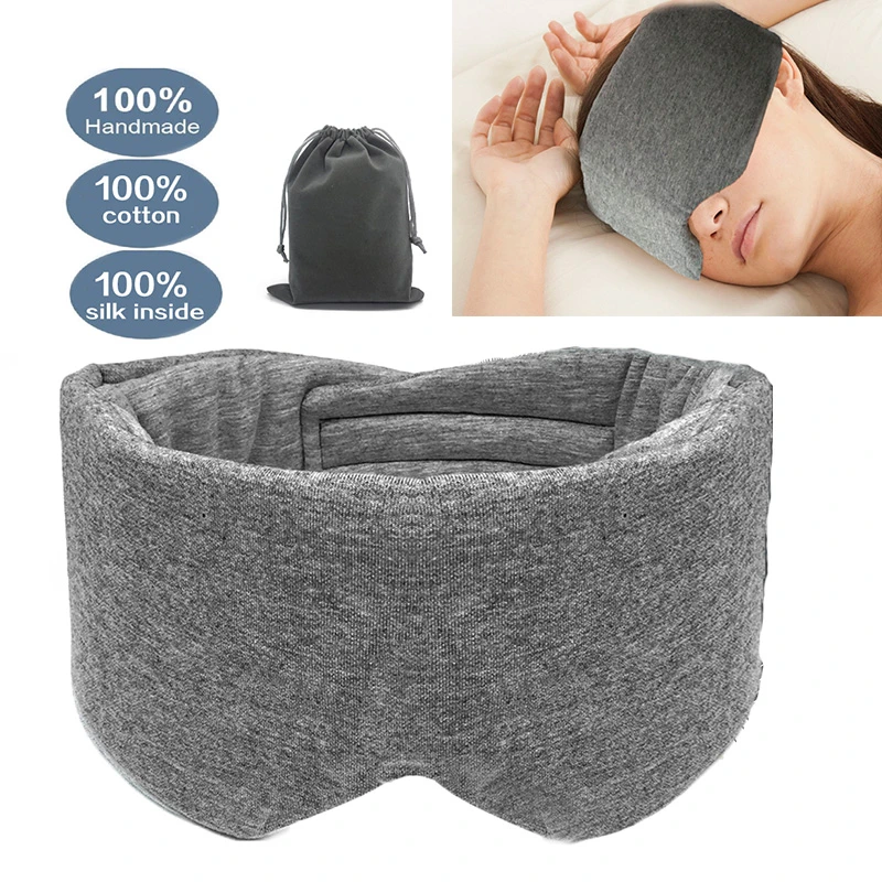 1 PC Sleep Mask Comfortable Breathable Sleeping Eye Mask Adjustable Eyeshade Blinder Blindfold Eye Patch Best Night Companion