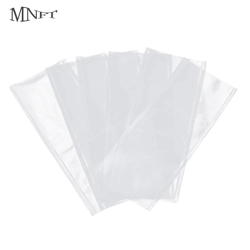 MNFT 50Pcs PVA Bags Carp Fishing Fast Dissolving Non Residue Coarse Fishing Tackle Carps Bait Bag 3 Size 7x10 7x15 7x19cm