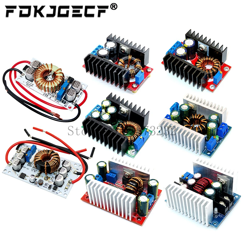 DC-DC 150W /9A 300W / 300W 20A/400W 15A Constant Current LED Driver Boost Converter Step Down Buck Converter Power Supply Module