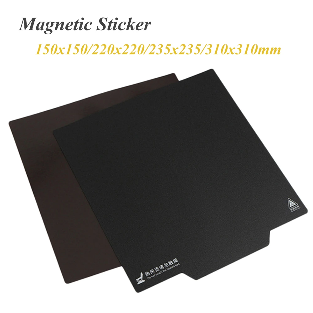 3D Printer Parts Magnetic Print Bed Tape 200/235/310mm Heatbed Sticker Hot Bed Build Surface Flex Plate for creality Ender 3 Pro