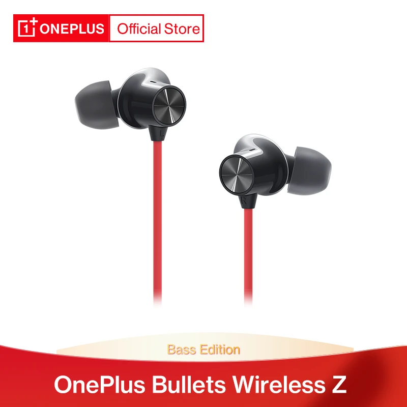 OnePlus Bullets Wireless Z Earphones Bass Edition Global Version Charge for 10 minutes Enjoy for 10 hours IP55 Quick Switch