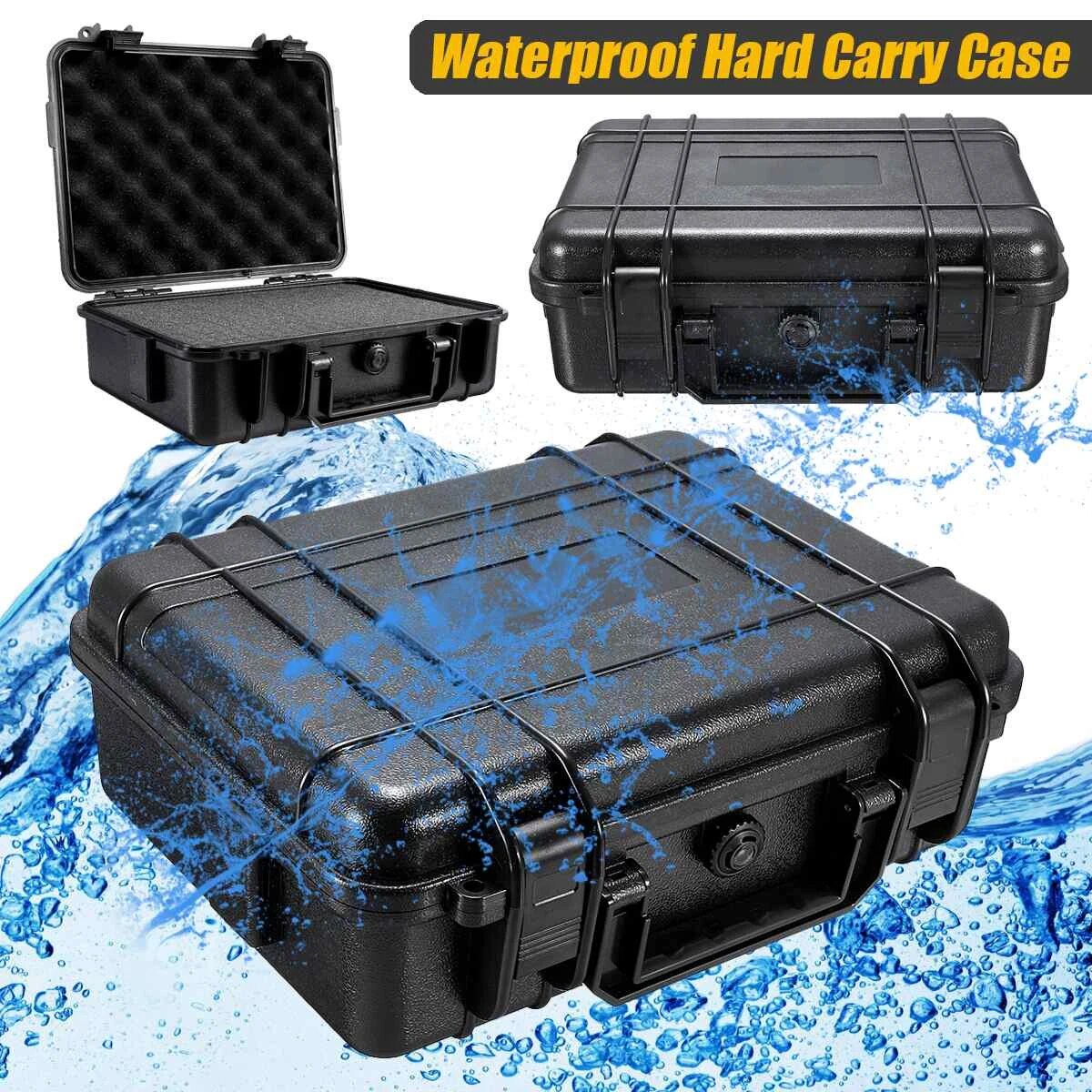 7 Sizes Waterproof Hard Carry Case Bag Tool Kits with Sponge Storage Box Safety Protector Organizer Hardware Toolbox