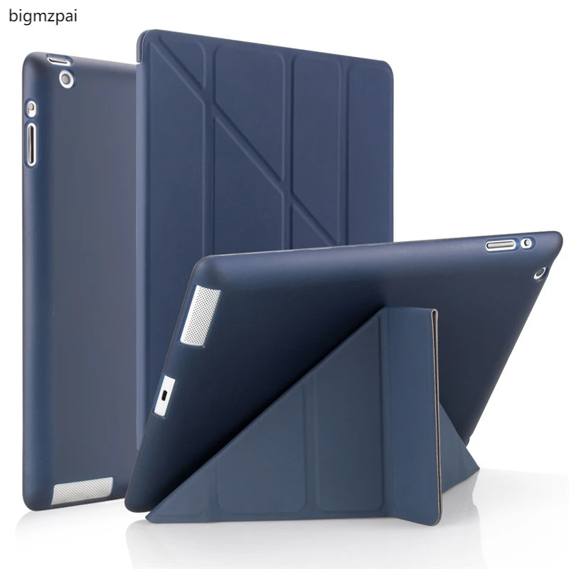 2021 Case for Ipad 2/3/4 9.7 2018/2017 5/6th Air 3 10.5 Leather Soft Smart Cover for IPad 10.2 9/7/8th Mini 1/2/3/4/5 Table Case