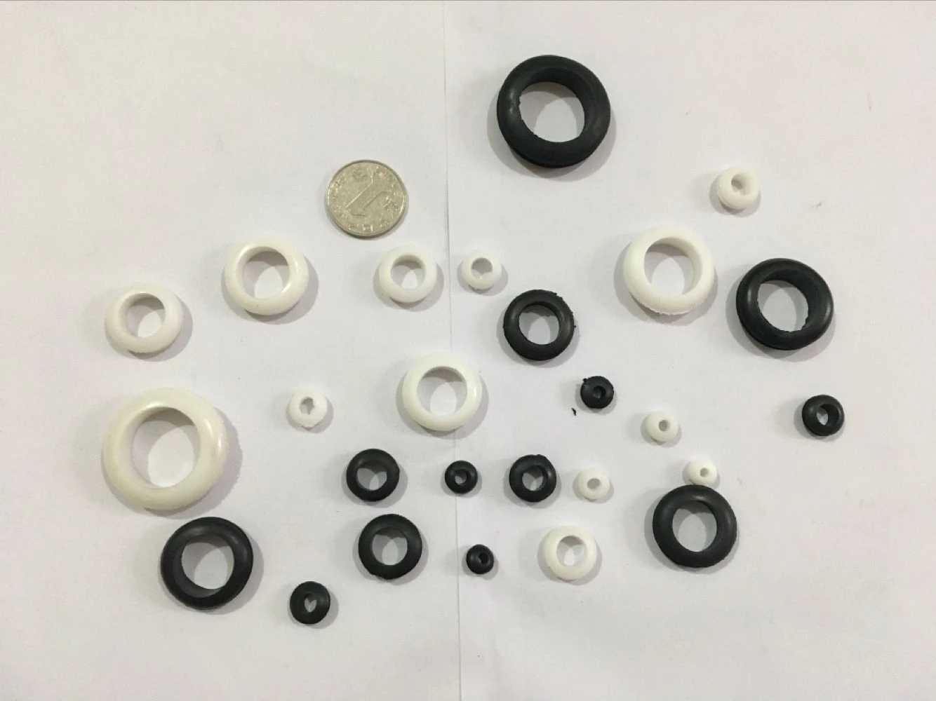 10-100PCS 3/4/5/6/7/8/10/12/14/16/18/20/25mm Inner Diameter Cable Wiring Rubber Grommets Gasket Ring Wire Protective Loop