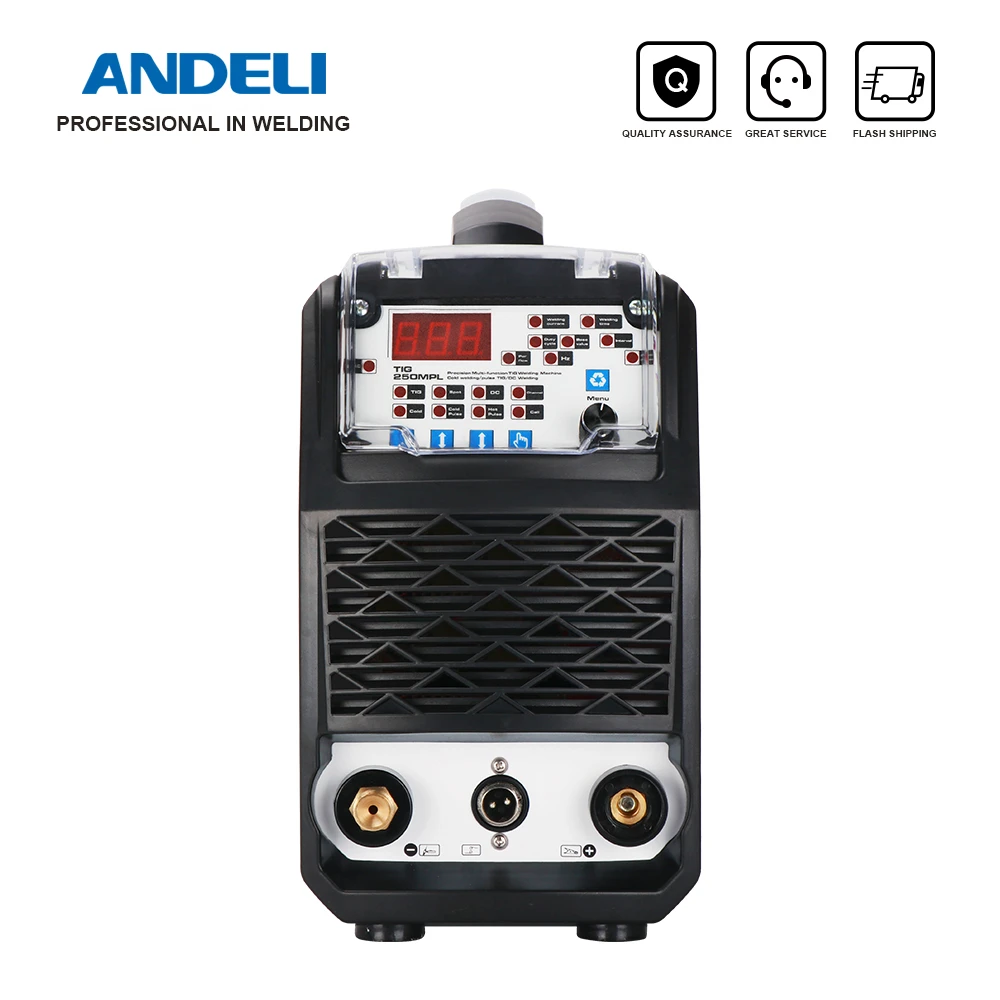 ANDELI TIG-250MPL MOS Tube Multifunctional TIG Welding Machine with Hot/Cold/TIG Pulse Cold Welding Machine