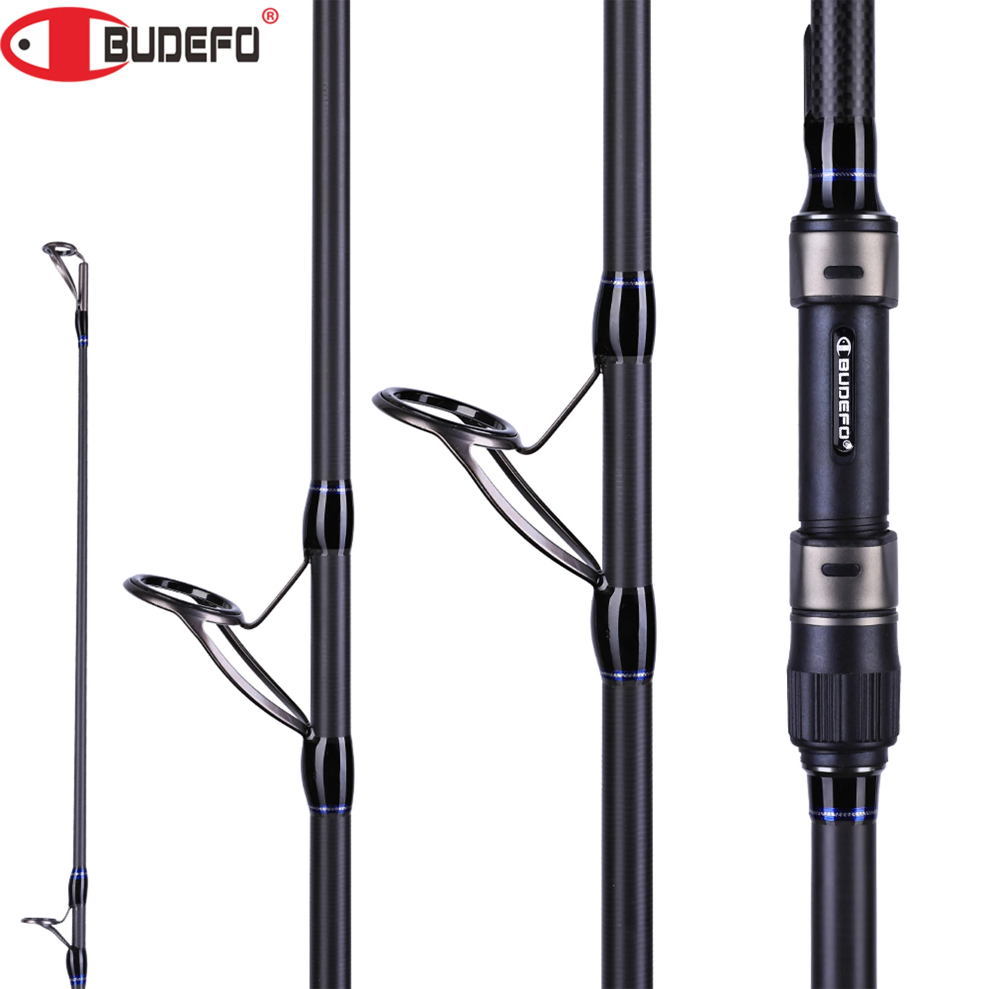 MIFINE BUDEFO CARP Fishing Rod 3.25/3.50/3.75/4.25LBS 3.6/3.9/4.2M High Carbon Spinning Rod Hard Pole Surf Throwing Shot 80-160M