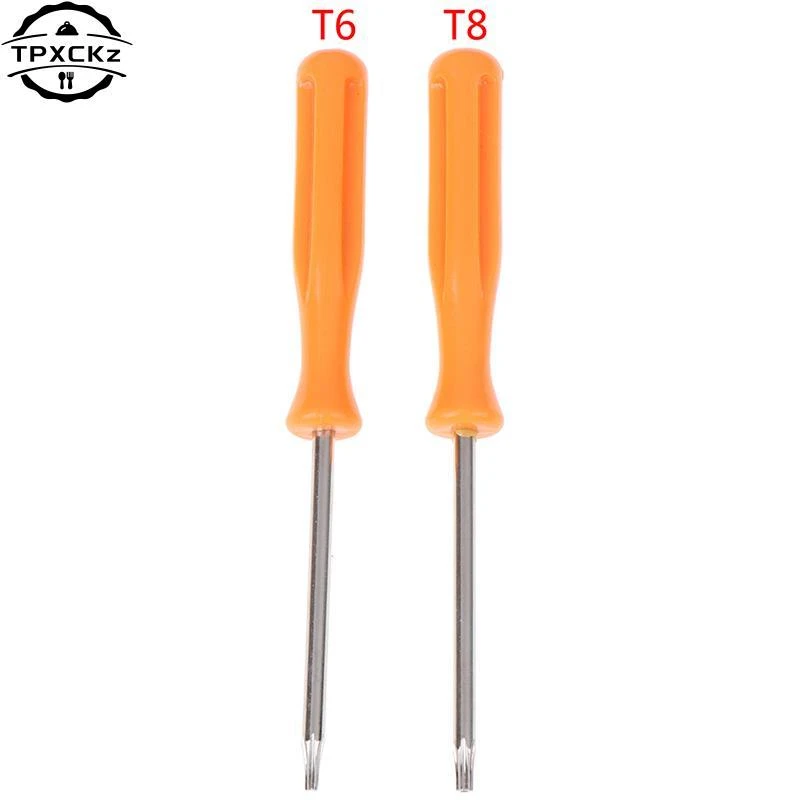 Screw Driver Torx T6 & T8 T8H & T6 Security Screwdriver for Xbox-360/ PS3/ PS4 Tamperproof Hole Repairing Opening Tool