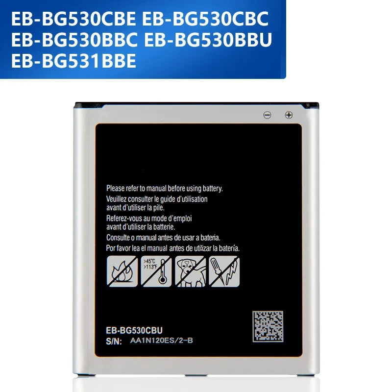 Original Replacement Phone Battery EB-BG530CBE For Samsung Galaxy Grand J3 2016 J320F G5308W G530 G531 J5 2015 J2 Prime G532