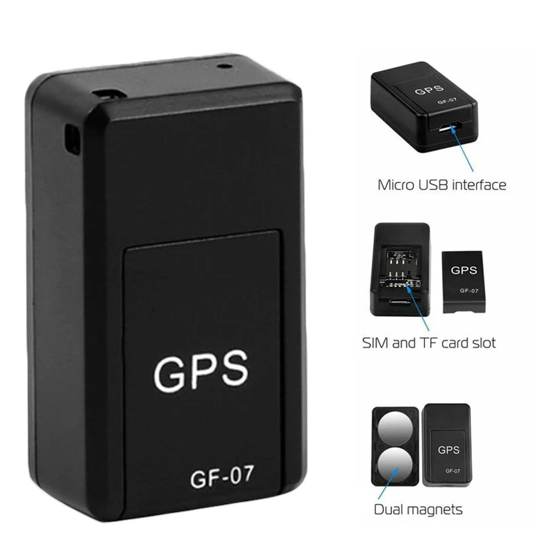 GF-07 Car Positioner GPS Tracker Real Time Tracking Magnetic Adsorption Mount Vehicle Mini Locator Auto Accessories