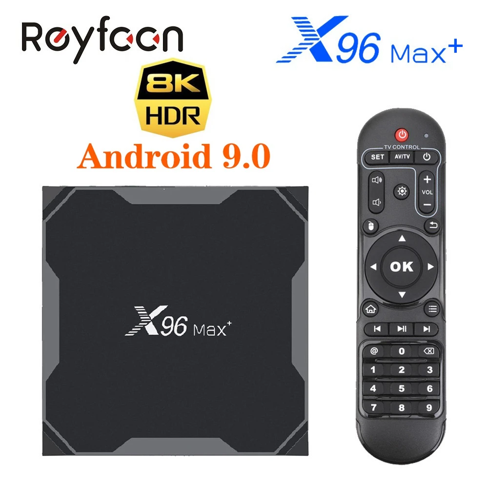 X96 MAX X3 Android 9.0 TV BOX Amlogic S905X3 Quad Core 4GB 64GB 32GB 8K Wifi 1000M 4K Smart TV X96Max Plus Youtube 2GB 16G Media