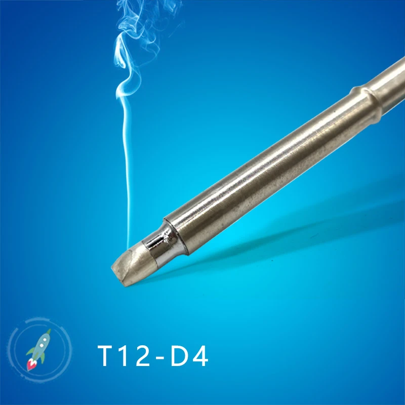 QUICKO T12-D24 D52 Shape D series Welding iron tips for FX9501/951/907 T12 Handle OLED&STC-LED T12 Soldering station 7s melt tin