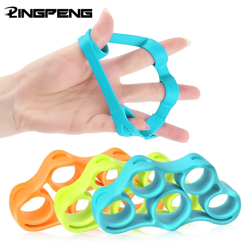 Silicone Grip Device Finger Exercise Stretcher Arthritis Hand Grip Trainer Strengthen Rehabilitation Training To Relieve Pain