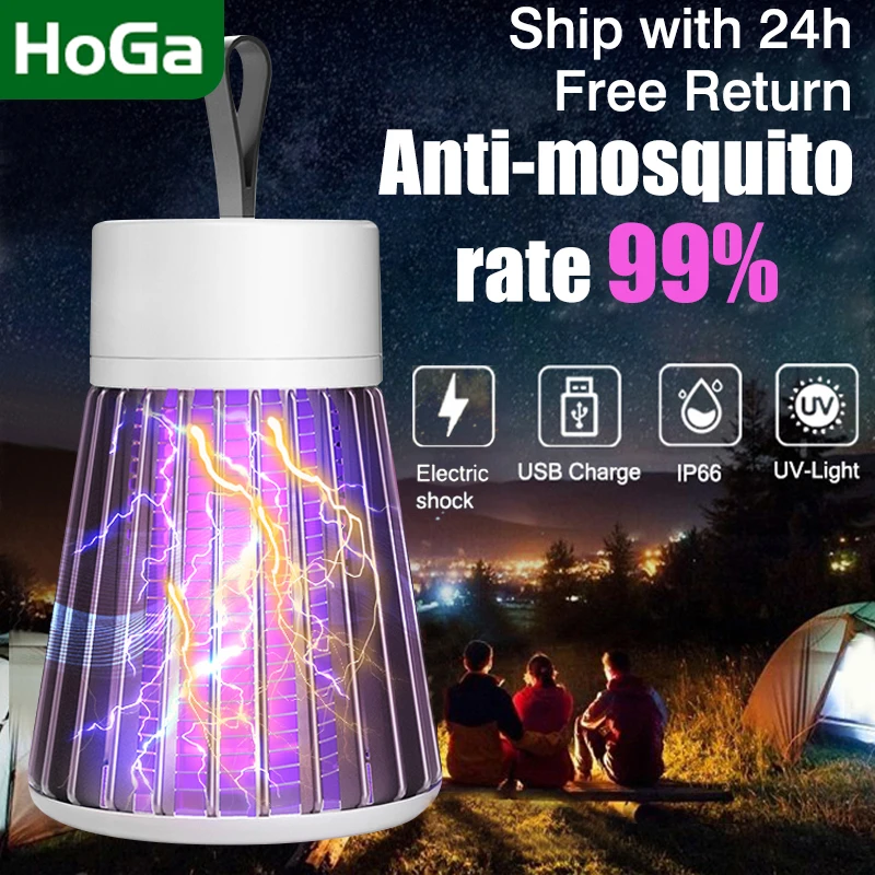 Mute Mosquito Killer Lamp Radiationless smart Mosquito Repellent flies electric Antimosquitos USB rechargeable Bug Zapper