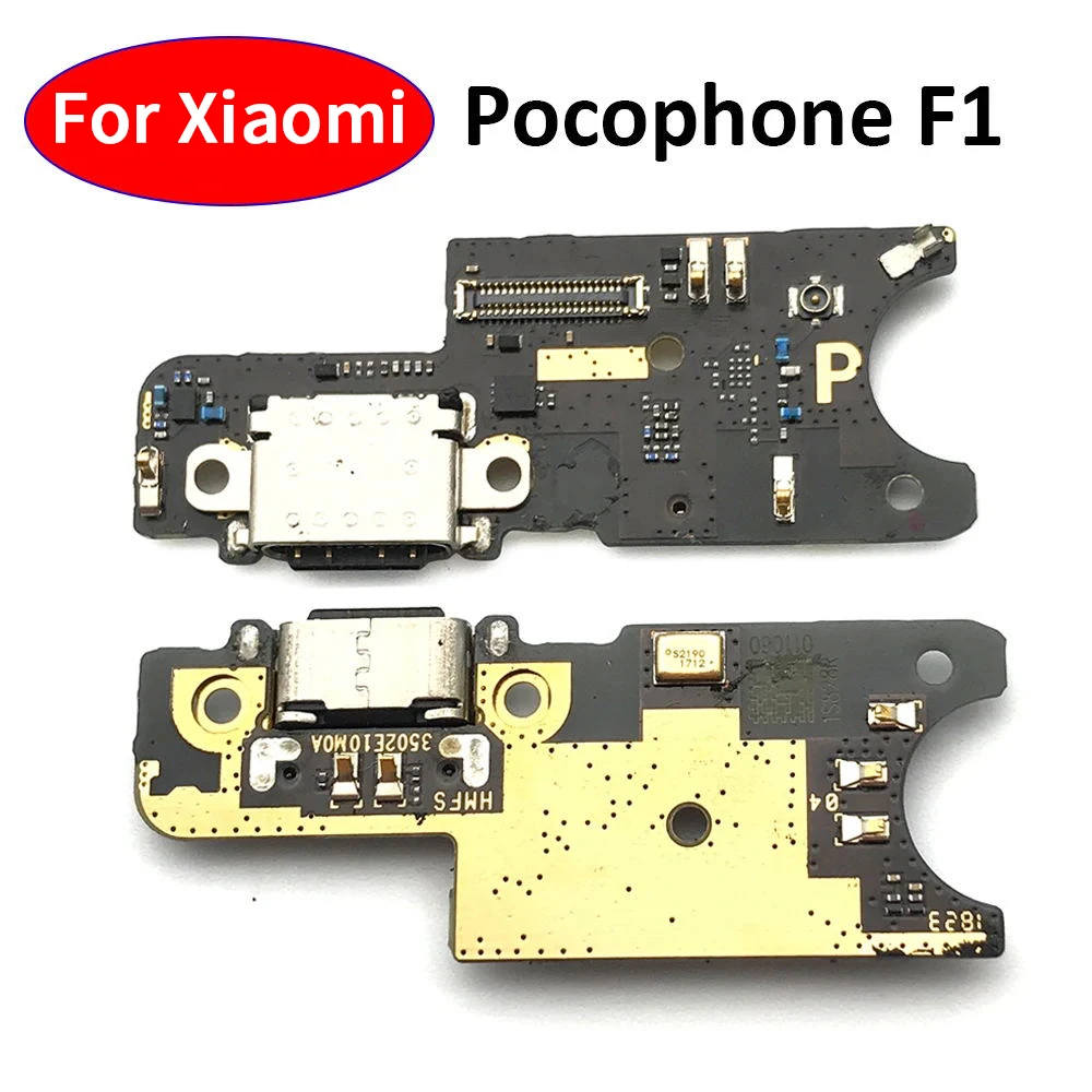 Original New For Xiaomi Pocophone F1 / Poco F1 USB Charging Port Flex Cable Dock Connector Board Repair Parts