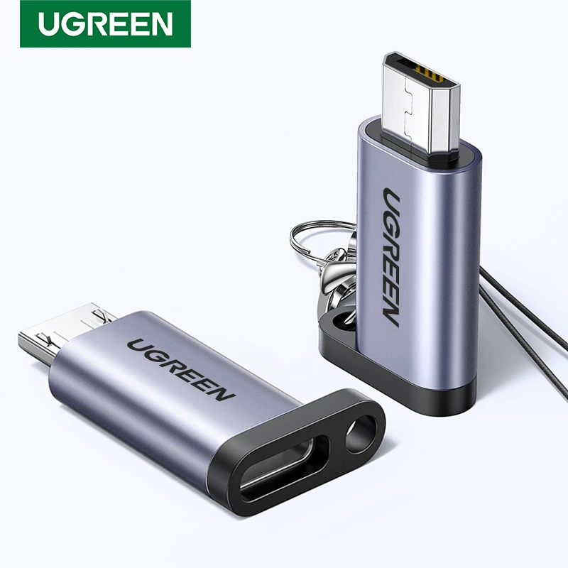 Ugreen USB Type-C Adapter Type C To Micro USB Female To Male Converters For Xiaomi Samsung Charger Data Cable USBC USB C Adapter