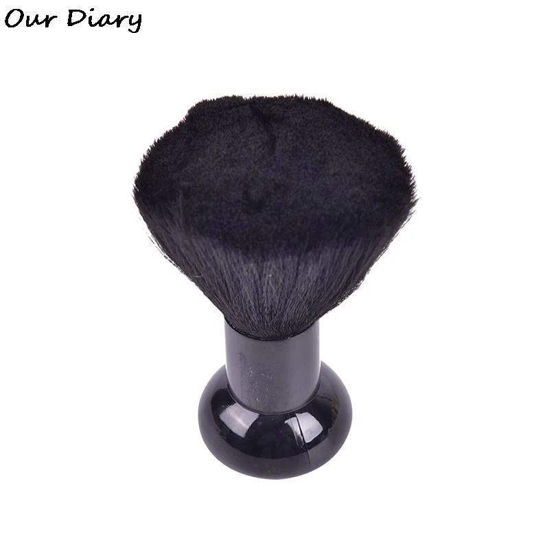 2020 New Arrival Soft Black Neck Face Duster Brushes Barber Hair Clean Hairbrush Salon Cutting Hairdressing Styling Makeup Tool