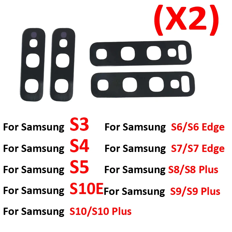 Camera Glass Lens For Samsung S10 S10+ S20 Plus S20+ 100% Original Phone S10e S10 Lite S20 Ultra Rear Back Camera Lens + Tools