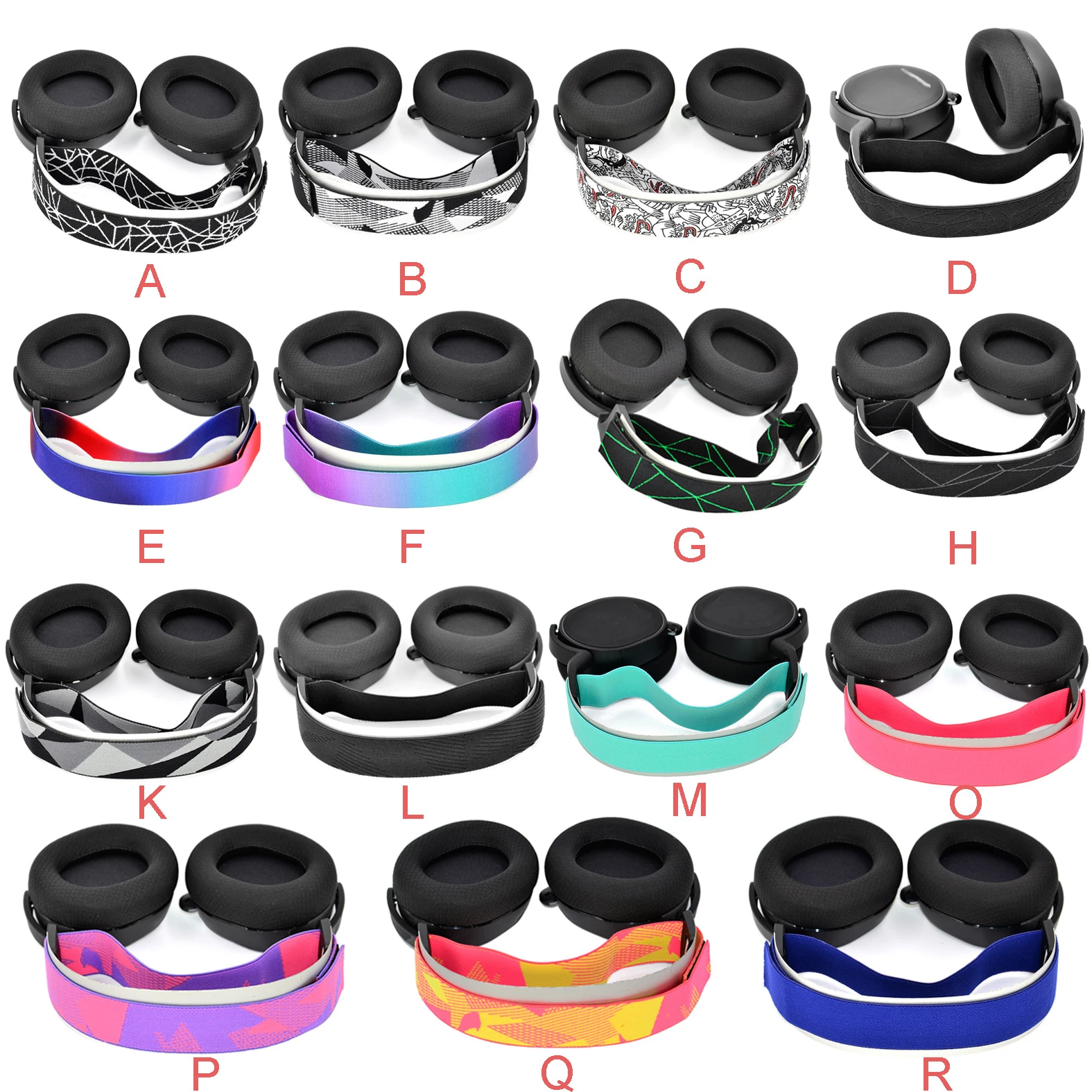 Replacement Headphone Headband Ear Pads for Steelseries Arctis 7 / 7 Pro Headphones High Quality More Colors