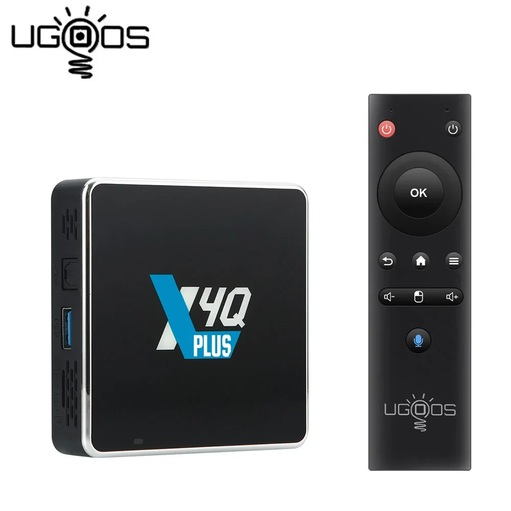 UGOOS X4 PRO 4GB 32GB X4 CUBE X4 PLUS Amlogic S905X4 Android 11 Smart TV Box BT4.0 1000M LAN X3 PRO Set Top Box 4K Media Player