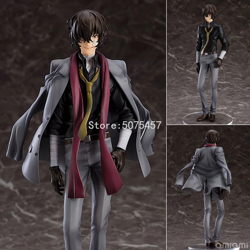 23cm Bungo Stray Dogs Osamu Dazai Anime Figure Dazai Osamu Action Figure 657# Dazai Osamu Figurine Collectible Model Doll Toys