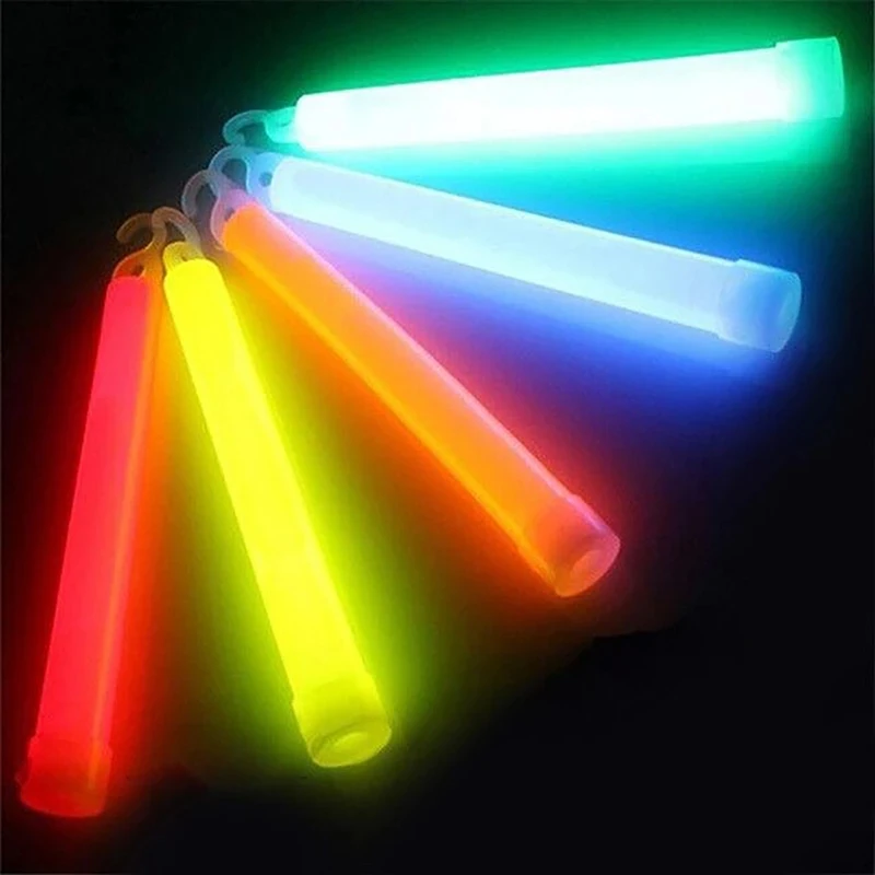 5pcs 6inch Multicolor Glow Stick Chemical Light Stick Camping Emergency Decoration Party Clubs New Supplies Chemical Fluorescent