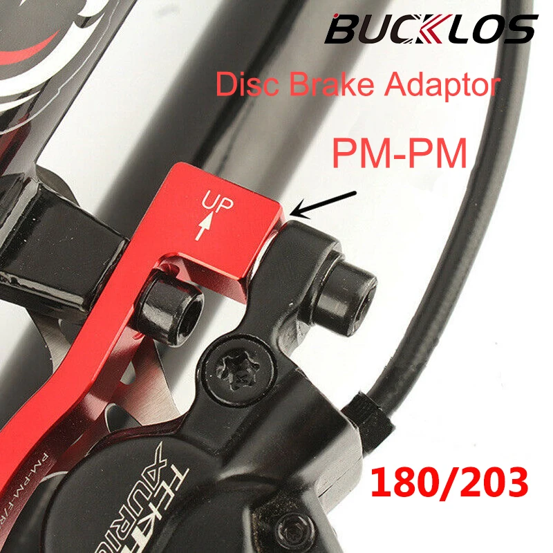 180/203mm Mountain bike disc brake converter Front Rear Post Mount Rotor MTB Bicycle Disc Brake Caliper Adapter