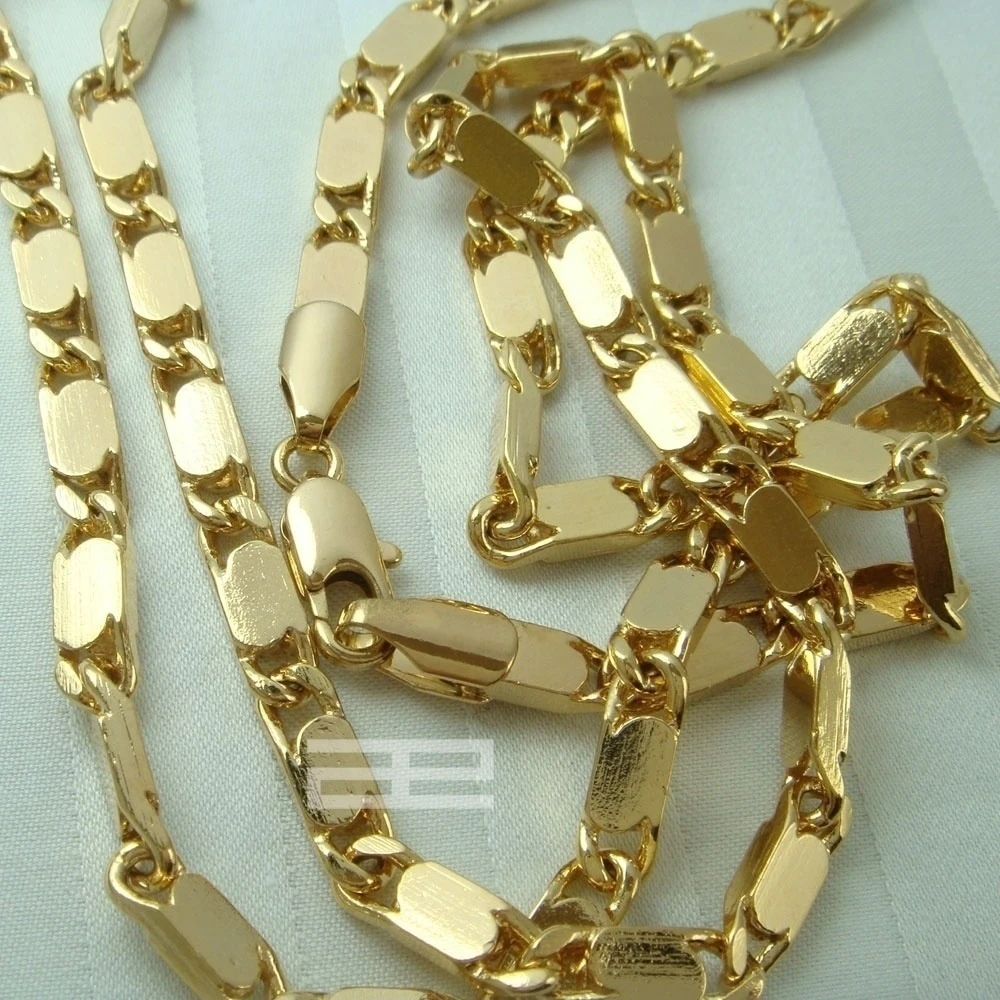 14K 14CT Gold Filled New Style 50-70cm Lenght Chain Necklace N45