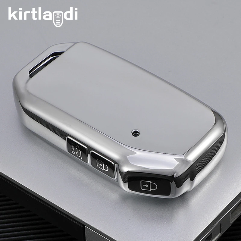 TPU Car Key Case Cap for Kia K5 Sportage Ceed EV Soul Niro Telluride Sorento 4 Cerato Soul 3 Seltos Proceed 2021 2020 Key Holder