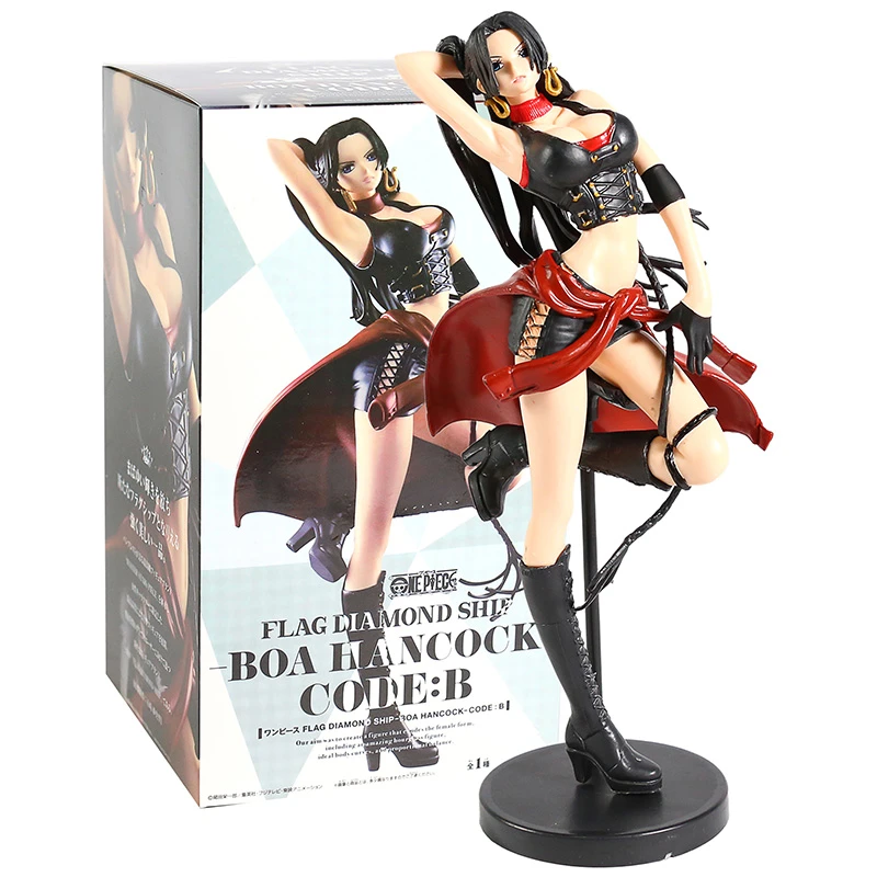 Flag Diamond Ship Code B Boa Hancock PVC Figure Collectible Model Toy