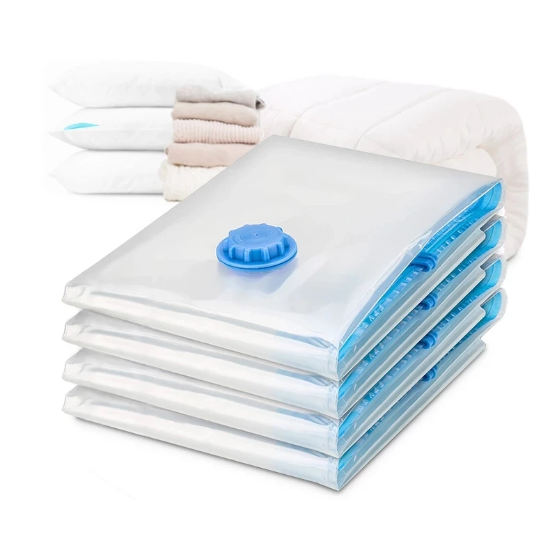 Vacuum Bags Organizer Storage Clothes Quilt Blanket Pillow Reusable Closet Packing Home Storage Organization Accessories