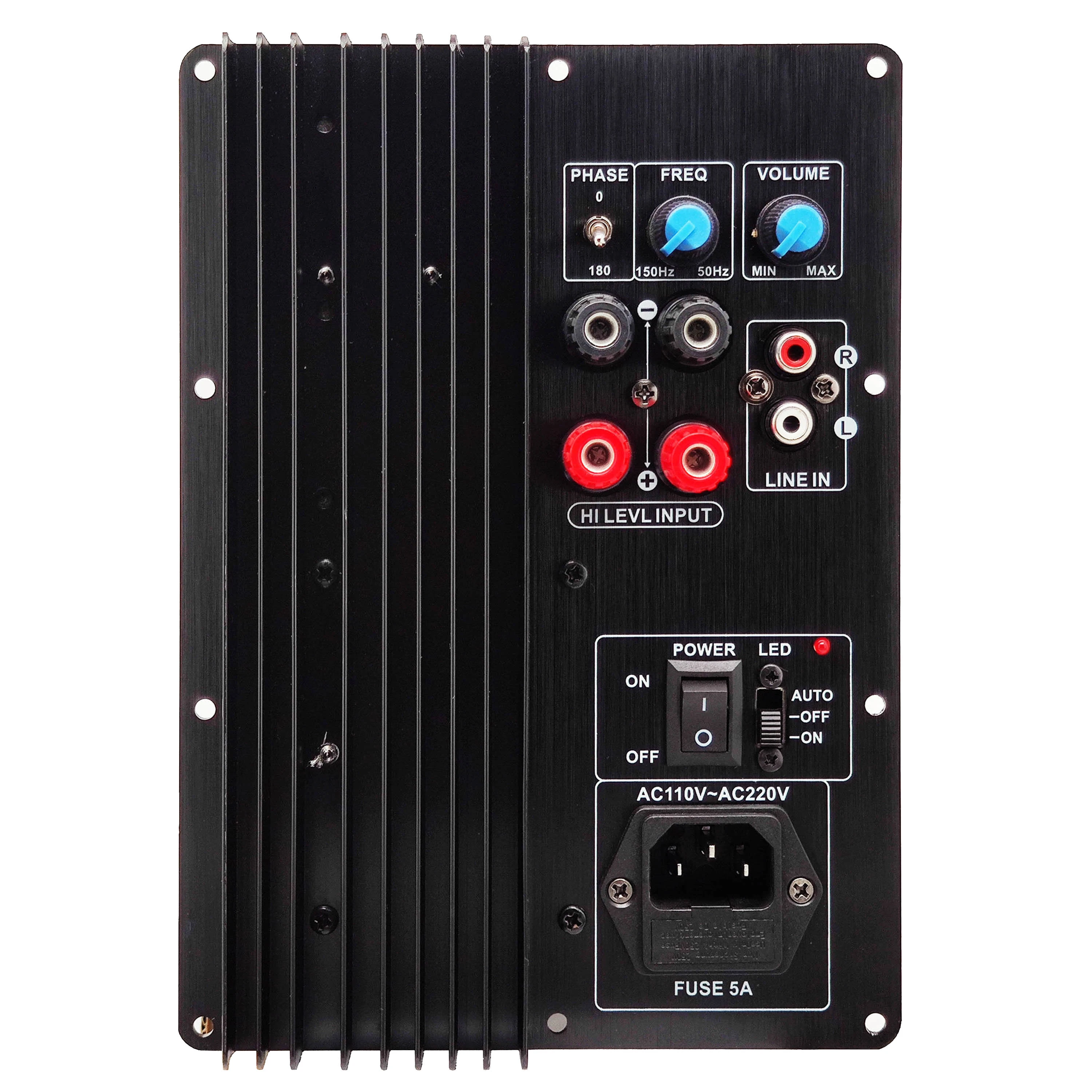 110V~220V 150W 200W Heavy Subwoofer Digital Power Amplifier Board Active Power Amplifier Board Pure Bass TDA8950 TDA8954