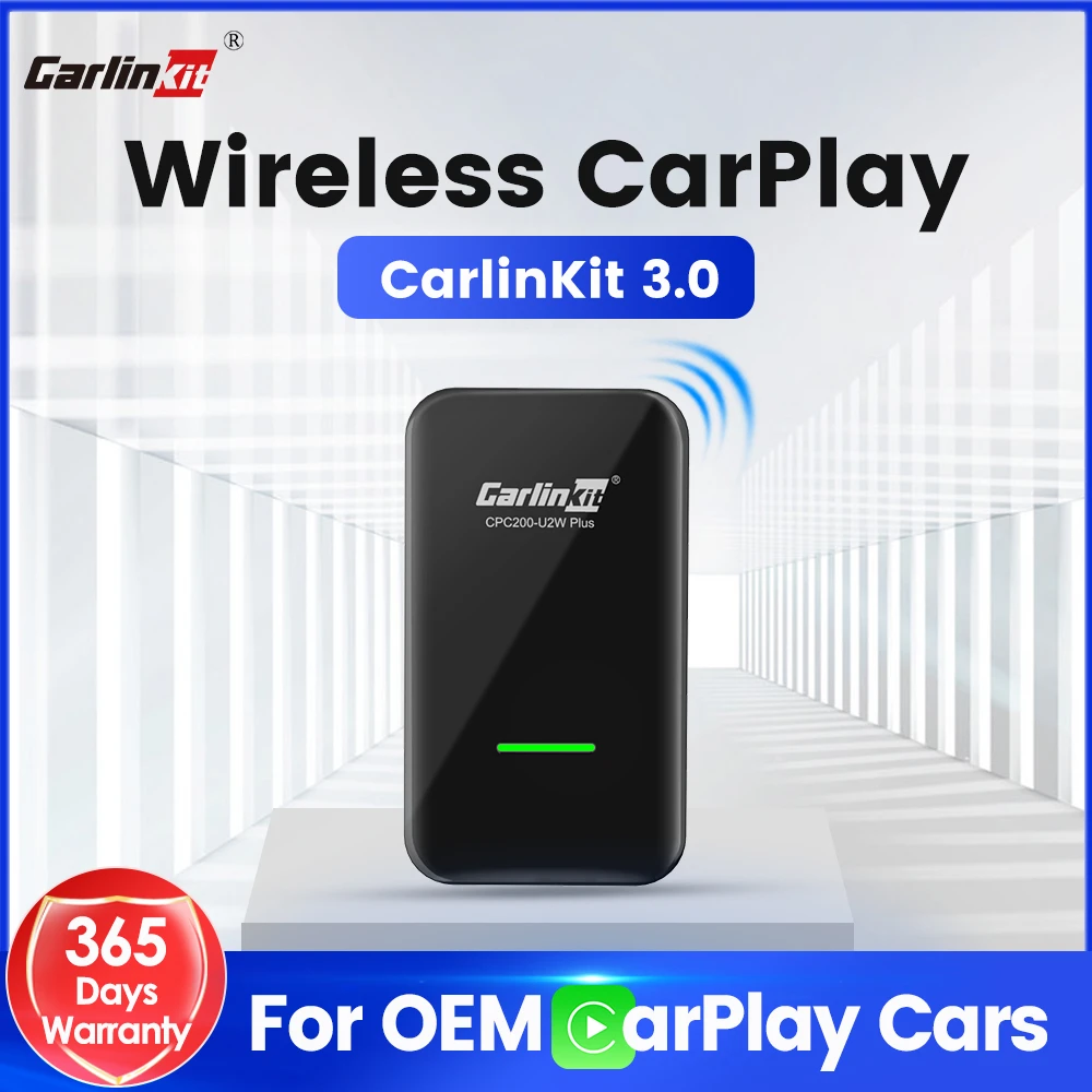 Carlinkit 3.0 Wireless Carplay Dongle USB Adapter for Audi Benz Mazda Porsche Volkswagen Volvo Ford Citroen Honda Nissan Haval