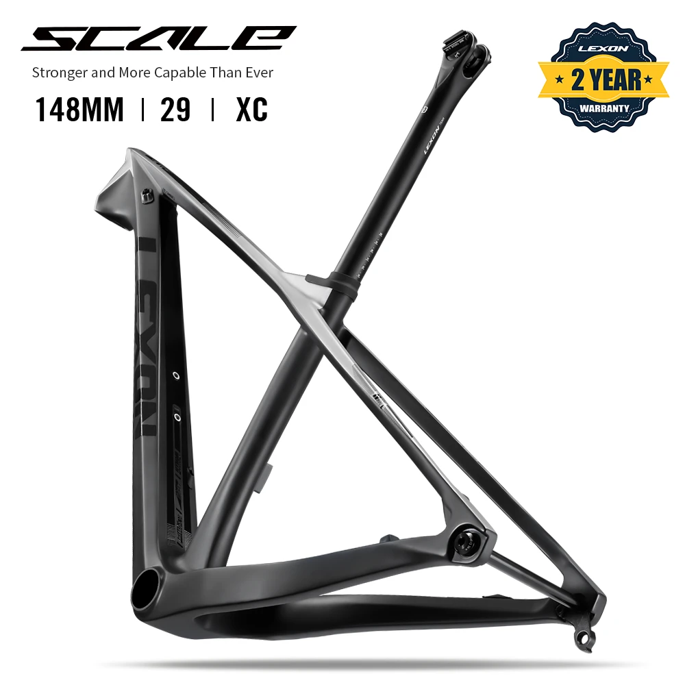 2022 lexon Carbon MTB Frame  29er Plus Carbon Frame 148*12mm  Carbon Frames  15/17/19inch HANDLEBAR SEATPOST  BOOST 29PLUS FRAME