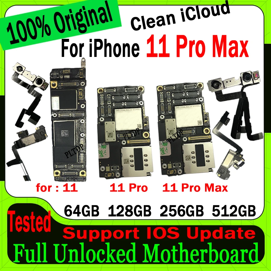 Free iCloud For iphone 4 4s 5 5c 5s 5se Motherboard ,100% Original Unlocked For iphone 5S  5SE No Touch ID logic board Tested