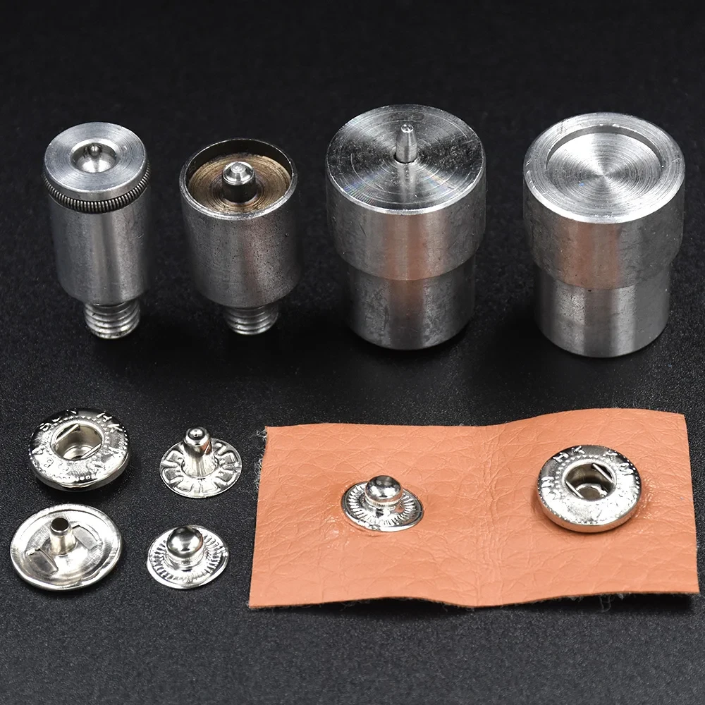 15mm/12.5mm snaps die Metal buckle installation Rivets. Press machine moulds Dies Button installation tools.Eyelets. metal snaps