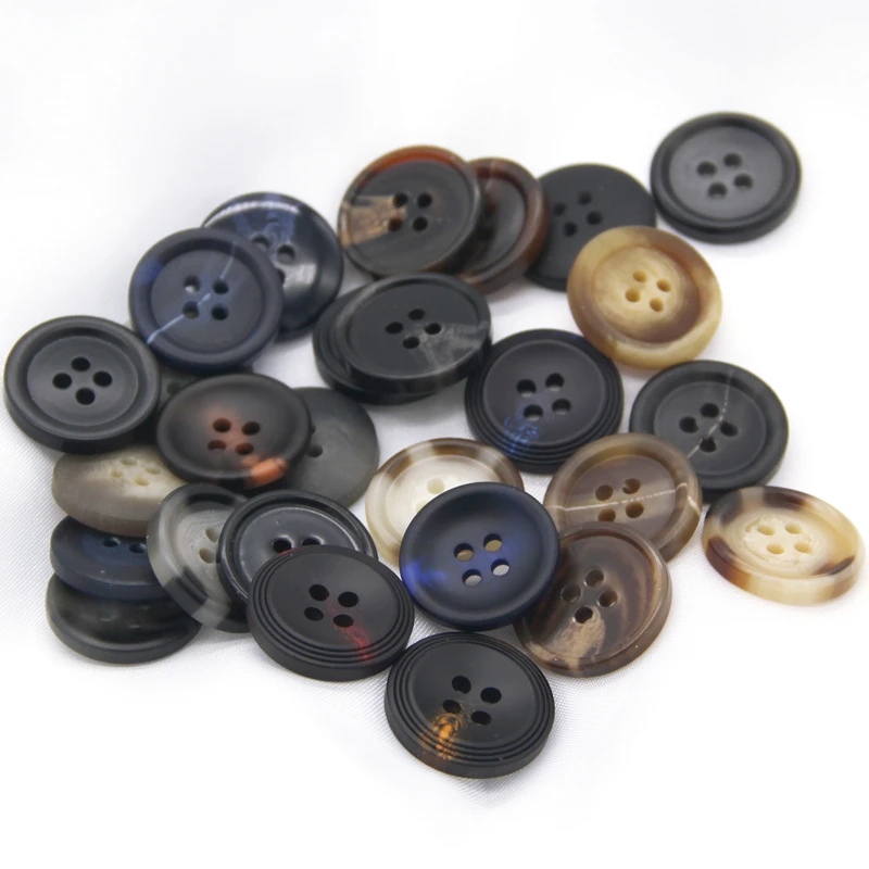 15-25mm Imitation Horn Coat Sewing Buttons For Clothing Sweater Cardigan Decorative Button Garment Handmade Accessorie Wholesale