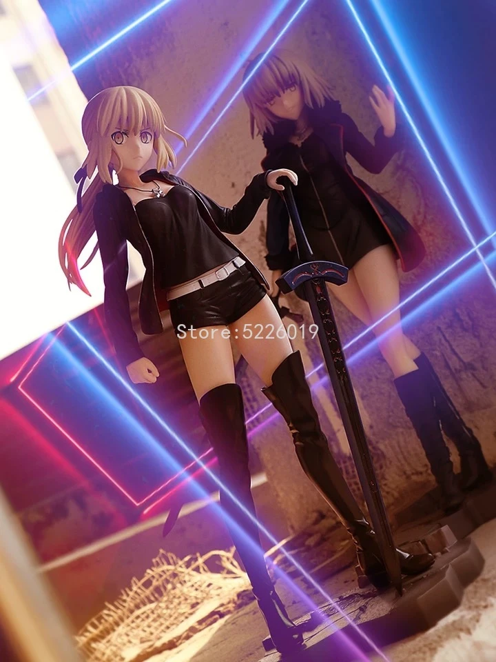 Fate/Grand Order Sexy Anime Figure Saber/Altria Pendragon Alter Casual Wear Sexy Figure Fate Stay Night Saber Action Figure Toys