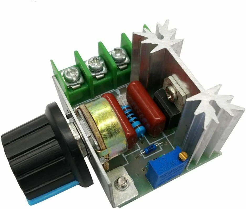 110V 220V 2000W 4000W 5000W 10000W SCR Voltage Power Regulator LED Dimmer Motor 12V Speed Controller 220 V Power Supply Module