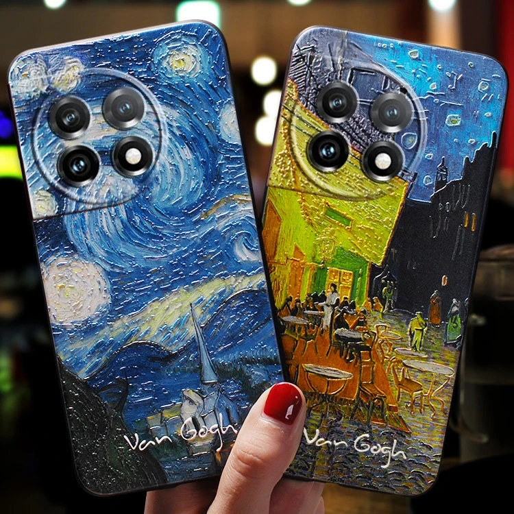 3D Art Phone Case For OnePlus 9 8 Pro Nord 2 9R Cases Cover Cute Soft Coque For Fundas One Plus OnePlus 8Pro 9Pro Nord2 9 R Case