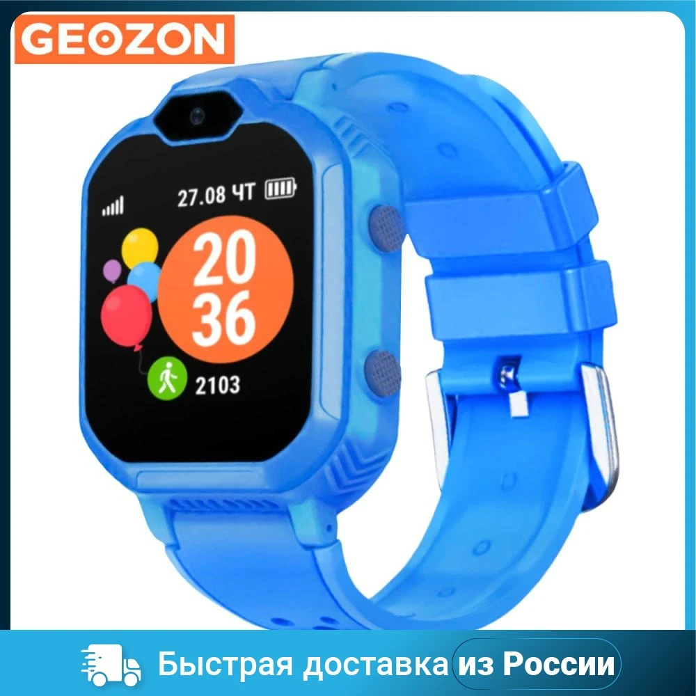 Smart Watches GEOZON 4G G-W13BLU Consumer Electronics Wearable Devices On Wrist Life Waterproof