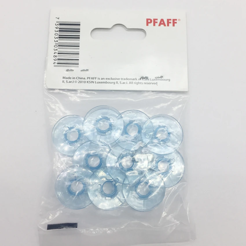 Pfaff Sewing Machine Plastic Bobbins (10 pcs/package)