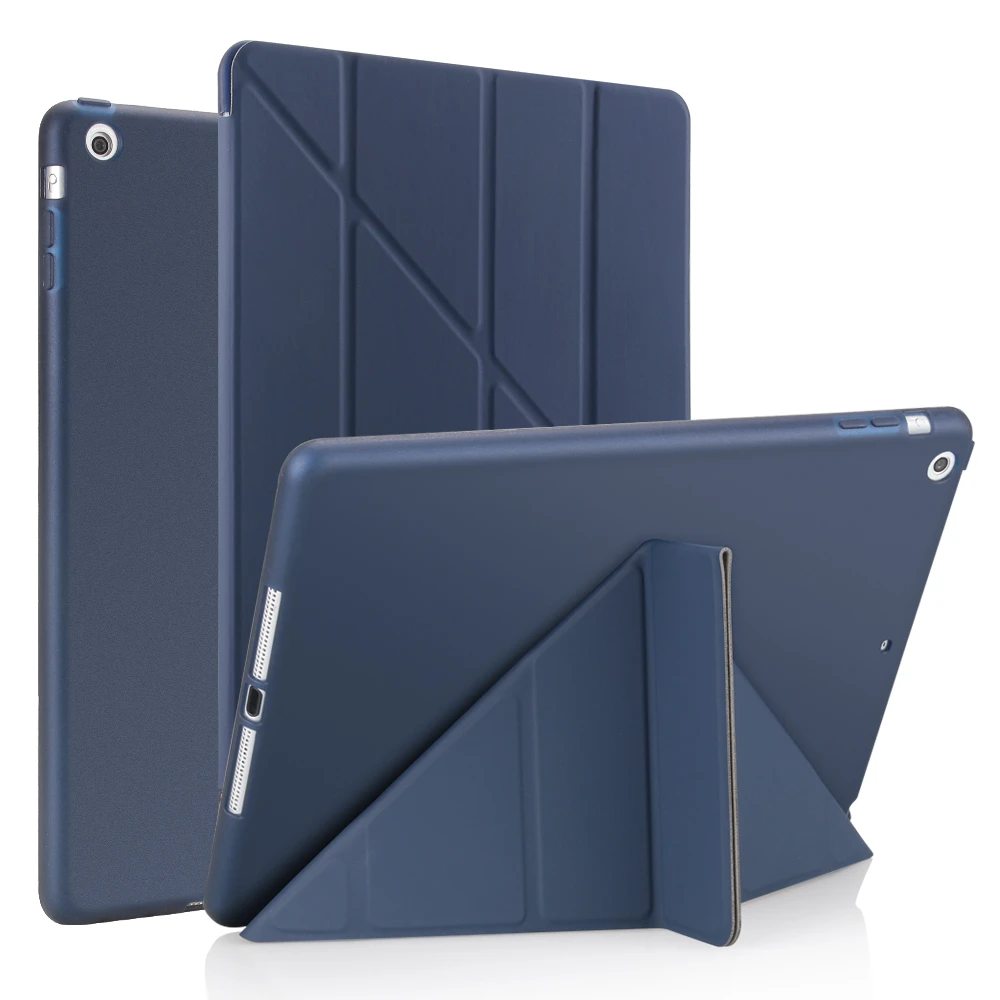 For iPad air 1 2 Case Silicone Soft Back Ultra Slim Smart Cover Funda Case for iPad A1474 A1475 9.7 5th 6th 2018 Case Coque Capa