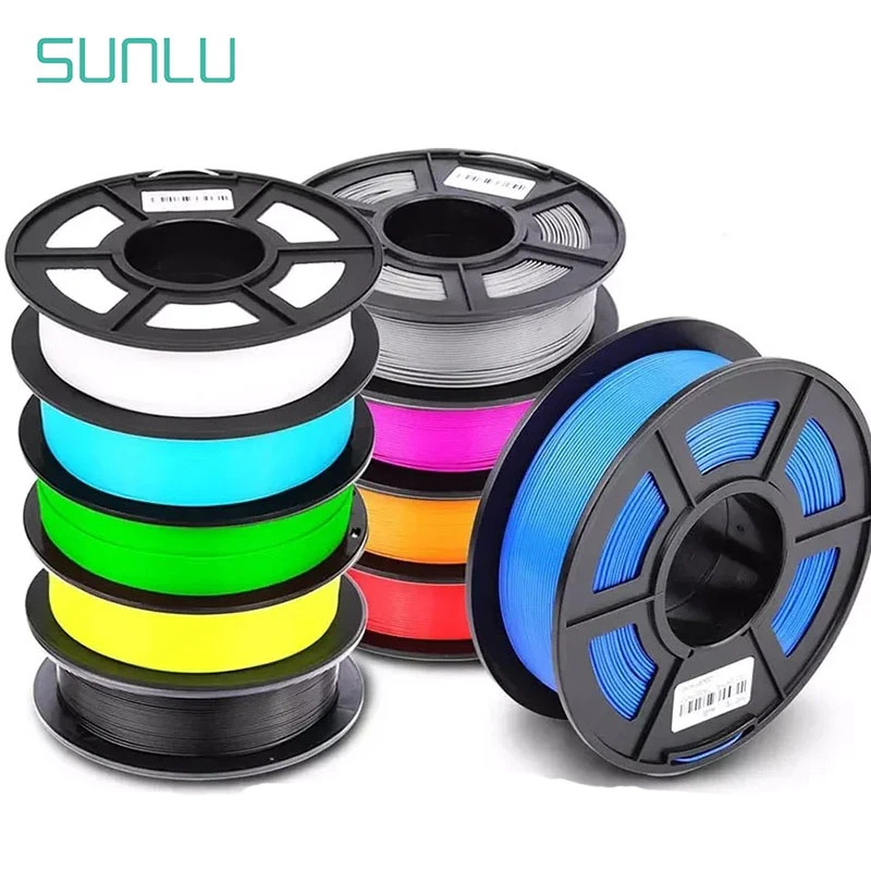 SUNLU PLA 1.75mm PLAPLUS Filament 1KG Accuracy Dimension +/-0.02mm Multi-Colors For Choose 3D Printer NnoToxtic